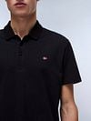 Napapijri Ealis Poloshirt Schwarz Model / Detail