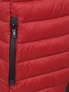 NZA Bodywarmer Hooded Puffer Cherry Red Product / Detail