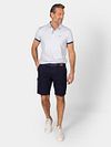 NZA Polo Briggs Pastel Blue Model / Voorkant