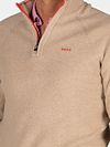 NZA Half Zip Sweater Ralph Beige Model / Detail