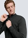 No Excess Cardigan Antracite Model / Voorkant