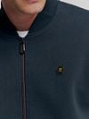 No Excess Cardigan Navy Model / Detail