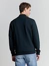 No Excess Cardigan Zipper Jacquard Navy Model / Achterkant