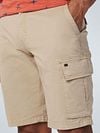 No Excess Cargo Garment Short Beige  Model / Detail