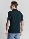 No Excess Half Zip Polo Shirt Navy Model / Achterkant