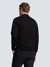 No Excess Half Zip Pullover Black Model / Achterkant
