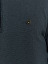 No Excess Half Zip Pullover Navy  Model / Detail