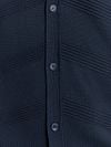 No Excess Knitted Top Marine Model / Detail