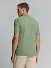 No Excess Poloshirt Green Model / Achterkant