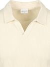 No Excess Poloshirt Terry Jacquard Ecru Product / Detail