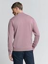 No Excess Pull Demi-Zip Mauve Model / Achterkant