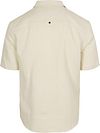 No Excess Short Sleeve Hemd Struktur Ecru Product / Achterkant
