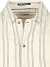 No Excess Short Sleeve Shirt Stripes Ecru Product / Detail