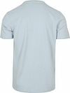 No Excess Structure T-Shirt Bleu Clair Product / Achterkant