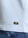 No Excess Structure T-Shirt Light Blue Model / Detail