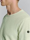 No Excess Sweater Light Green Model / Detail