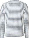 No Excess Langarm-T-Shirt Stripe Blau Product / Achterkant