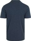 No Excess Velvet Stripes T-Shirt Navy Product / Achterkant