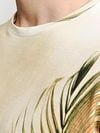 No-Excess T-Shirt Crewneck Print Ecru Model / Detail
