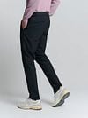 No Excess Chino 4-Way Stretch Sedoc Navy Model / Achterkant