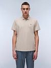 Napapijri Ealis Polo Shirt Beige Model / Voorkant