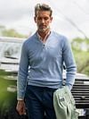 NZA Pull Ralph Col Camionneur Bleu Clair Model / Sfeerbeeld