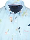 NZA Shirt Kane Linnen Blend Lichtblauw Product / Detail