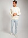 Suitable Pullover Raw Ecru Model / Voorkant