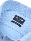 Olymp Luxor Shirt Print Logo Blue Product / Detail