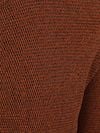 Casa Moda Pullover Zip Structure Brique Product / Detail