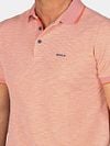 NZA Polo Corbin Soft Tagerine Model / Detail