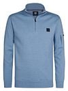 Petrol Half-Zip Sweater Aspen Blue order online | Suitable
