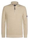 Petrol Knitted Half-Zip Sweater Nashville Beige M-3050-KWC227-1108 order online | Suitable