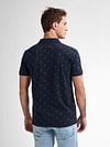 Petrol Polo Shirt Breeze Navy Model / Achterkant