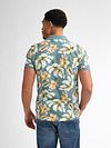 Petrol Polo Shirt Blueview Blue Model / Achterkant