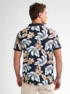 Petrol Polo Shirt Blueview Navy Model / Achterkant