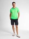 Petrol T-Shirt Stingray Bright Green Model / Voorkant