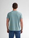 Petrol Knitted T-Shirt Mahi Ocean Blue Model / Achterkant