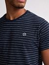 Petrol T Shirt Seabreeze Navy Model / Detail