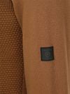 Petrol Half Zip Pullover Structure Brique Product / Detail