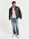 Gant Shield Piqué Polo Shirt Light Pink Model / Voorkant
