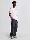 Lyle and Scott T-shirt Heather Light Pink Model / Zijkant