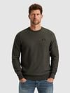 PME Legend American Classic Sweater Beluga Green Model / Voorkant