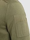 PME Legend American Classic Pullover Oil Green Model / Detail