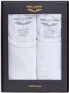 PME Legend Basic T-Shirt 2er Pack O-Ausschnitt Weiß Verpakking