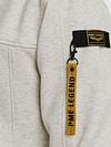 PME Legend Cardigan Interlock Greige Model / Detail