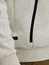 PME Legend Cardigan Interlock Greige Model / Detail