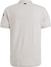 PME Legend Half-Zip Poloshirt Interlock Ecru Product / Achterkant