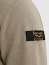 PME Legend Half Zip Sweater Interlock Jersey Khaki