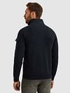 PME Legend Half Zip Sweater Interlock Jersey Navy Model / Achterkant